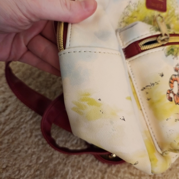 Disney Loungefly Winnie Pooh & Friends Always Adventure Sketch Mini Backpack  #O - Picture 4 of 10